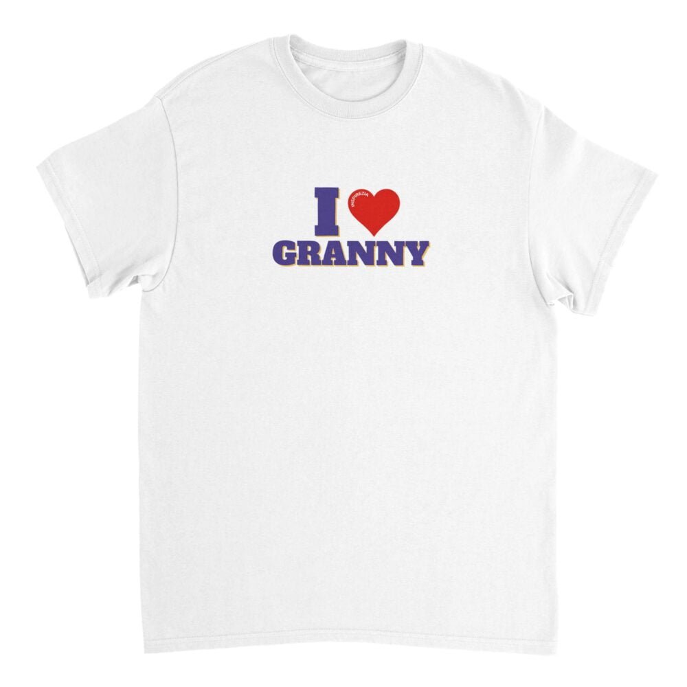 I love granny t shirt INSPIREZIA