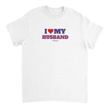 I love my husband t shirt INSPIREZIA