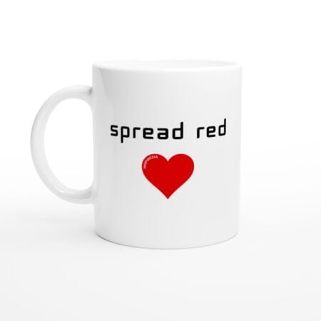 Spread red mug INSPIREZIA