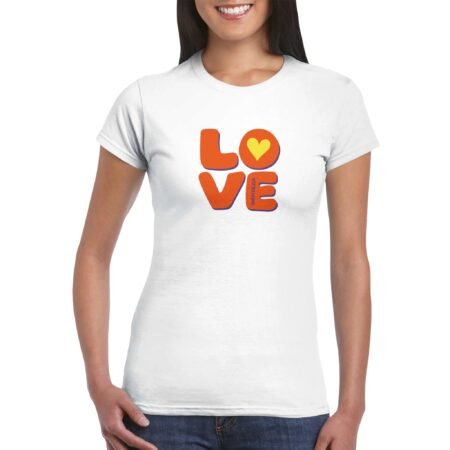 Love women's t shirt INSPIREZIA