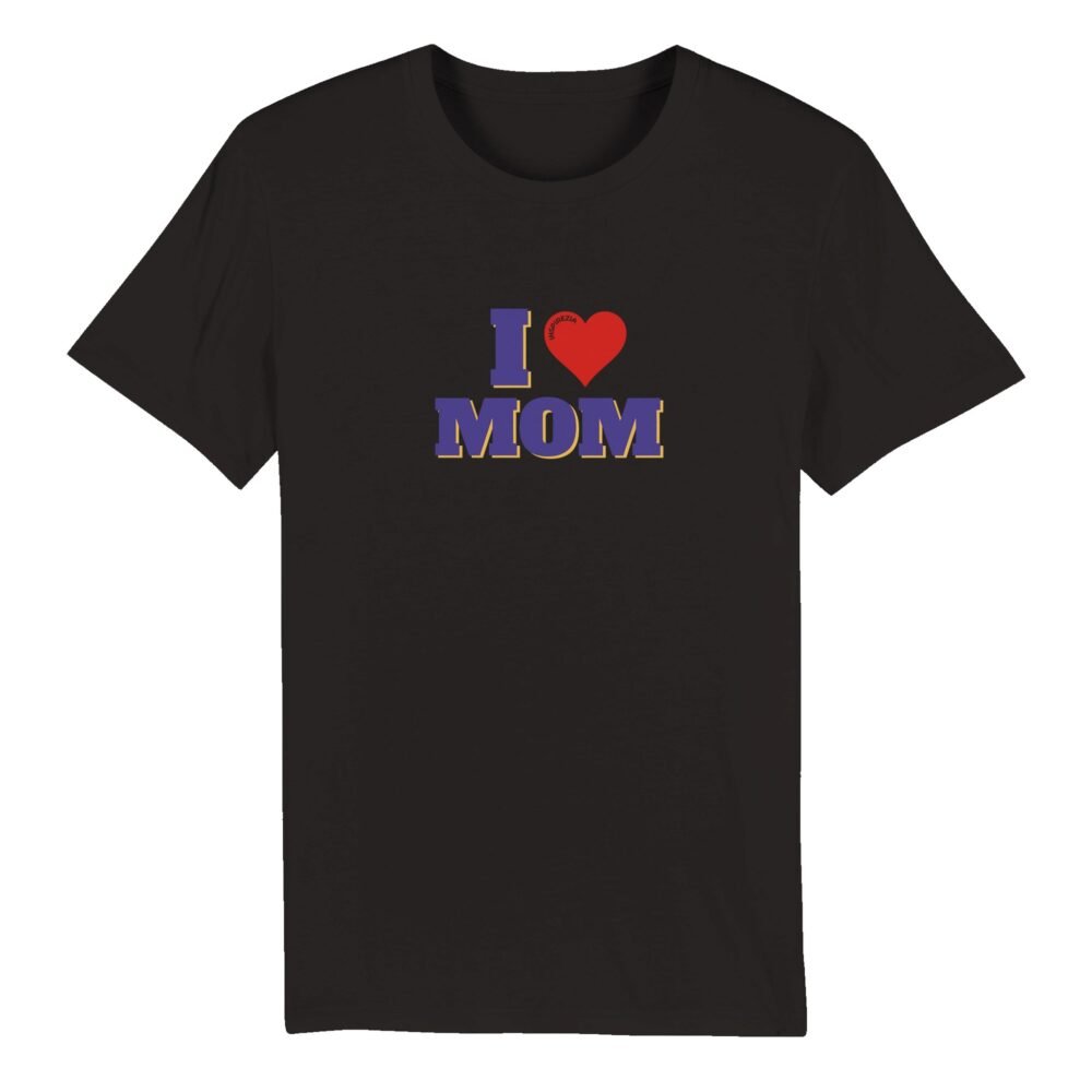 I love mom eco friendly t shirt INSPIREZIA