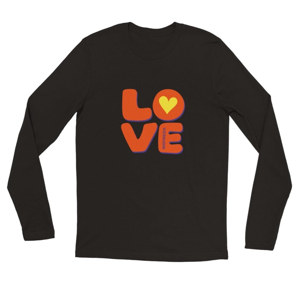 Love long sleeve shirt premium INSPIREZIA