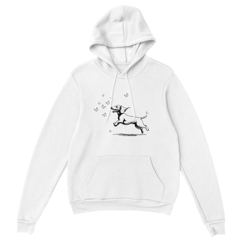 Dachshund hoodie premium INSPIREZIA