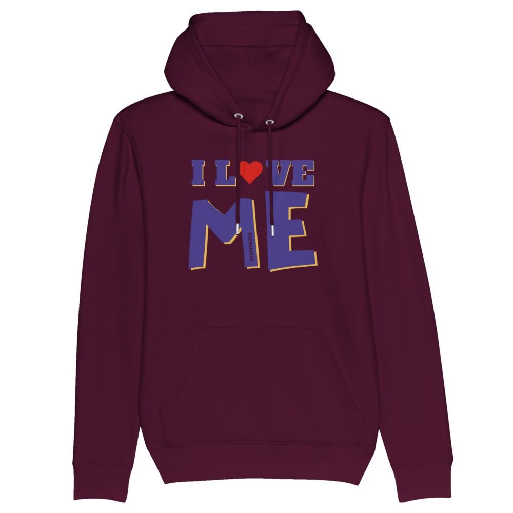 I love me eco friendly hoodie INSPIREZIA