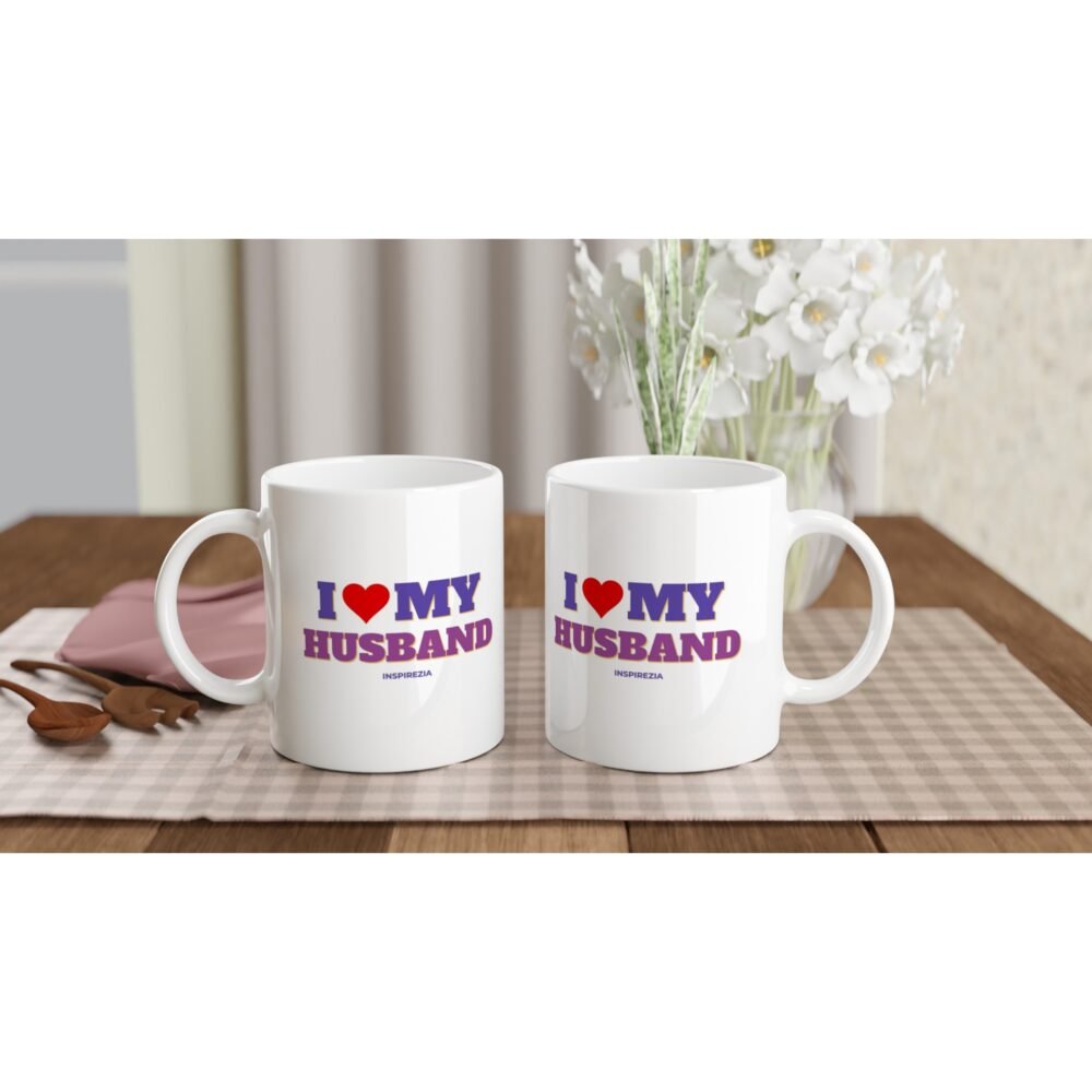 I love my husband mug INSPIREZIA