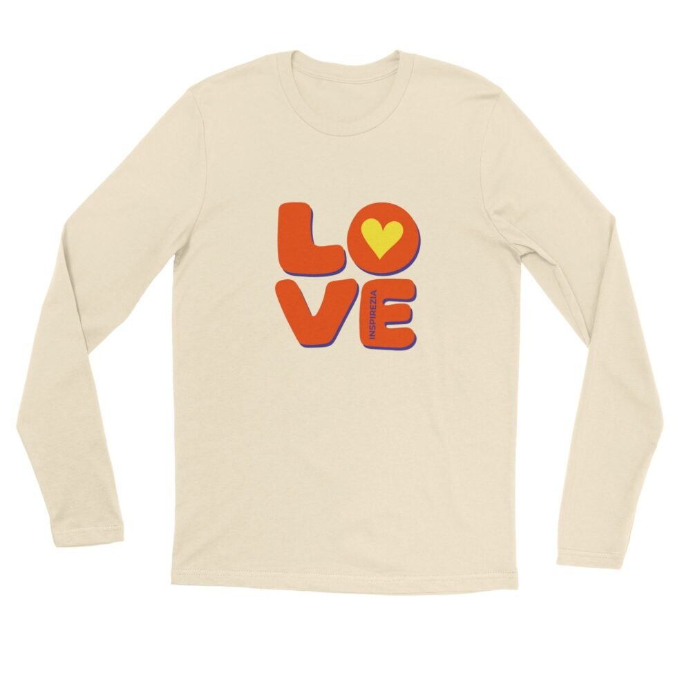 Love long sleeve shirt premium INSPIREZIA