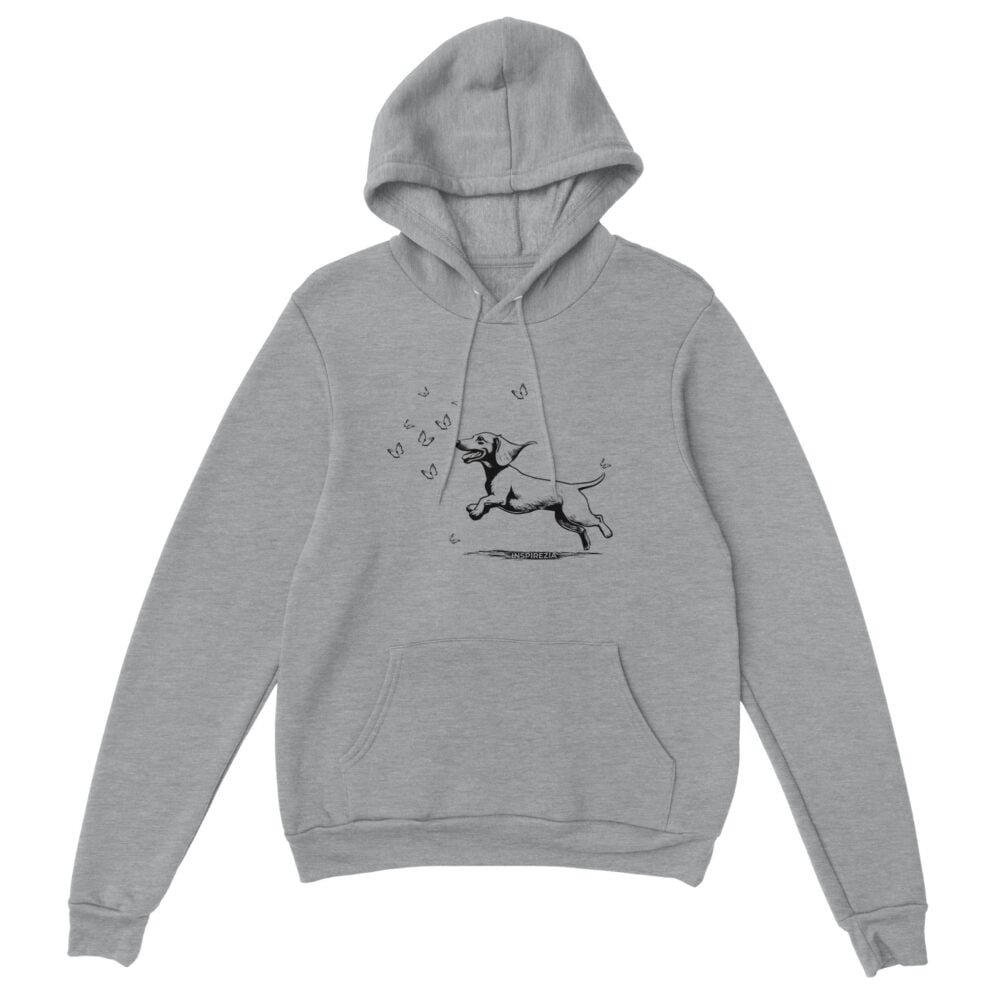 Dachshund hoodie premium INSPIREZIA