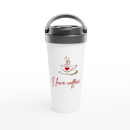 I love coffee travel mug INSPIREZIA