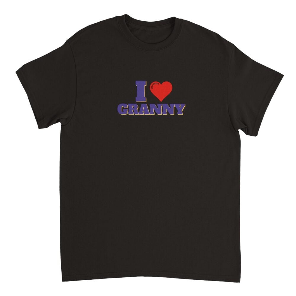 I love granny t shirt INSPIREZIA