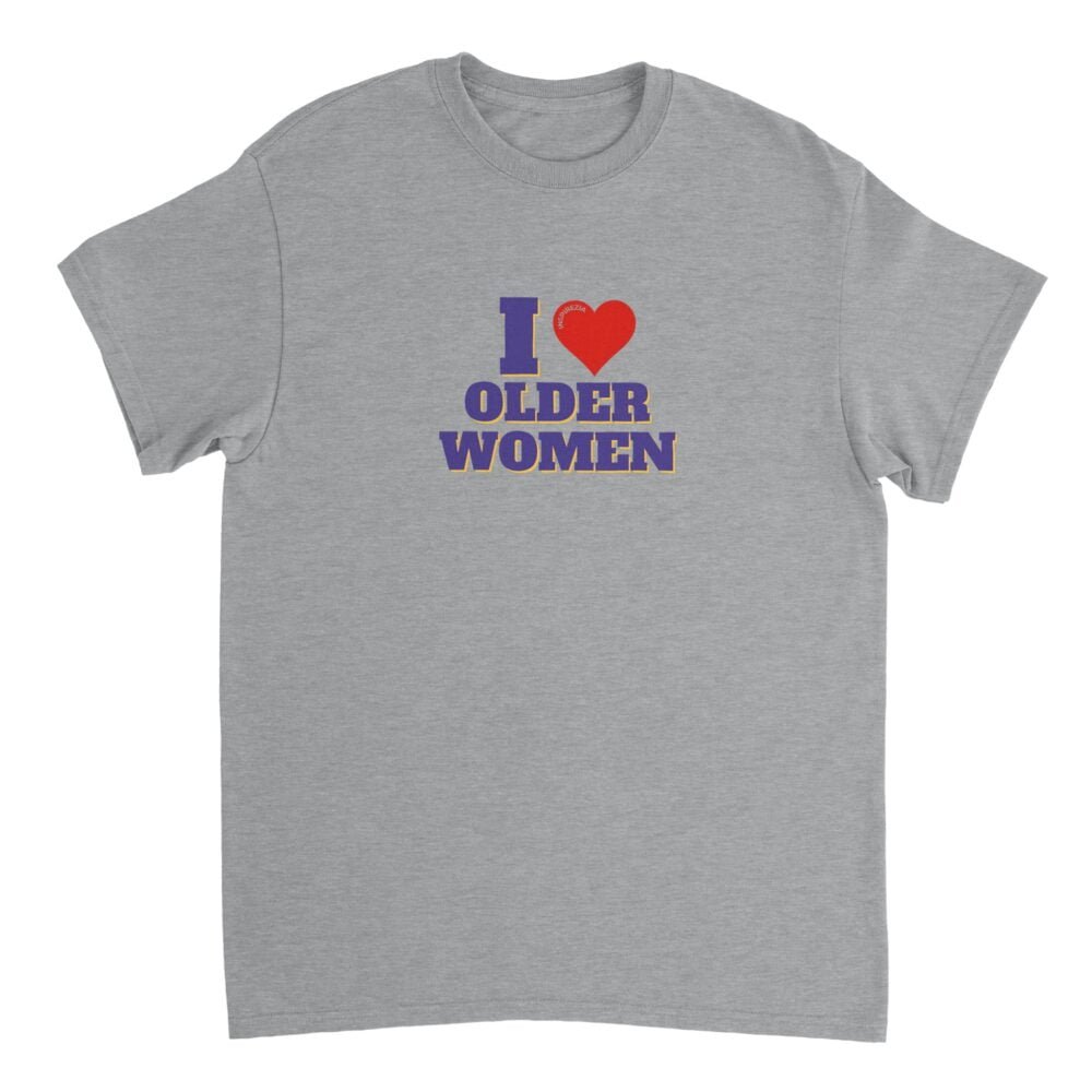 I love older women t shirt INSPIREZIA