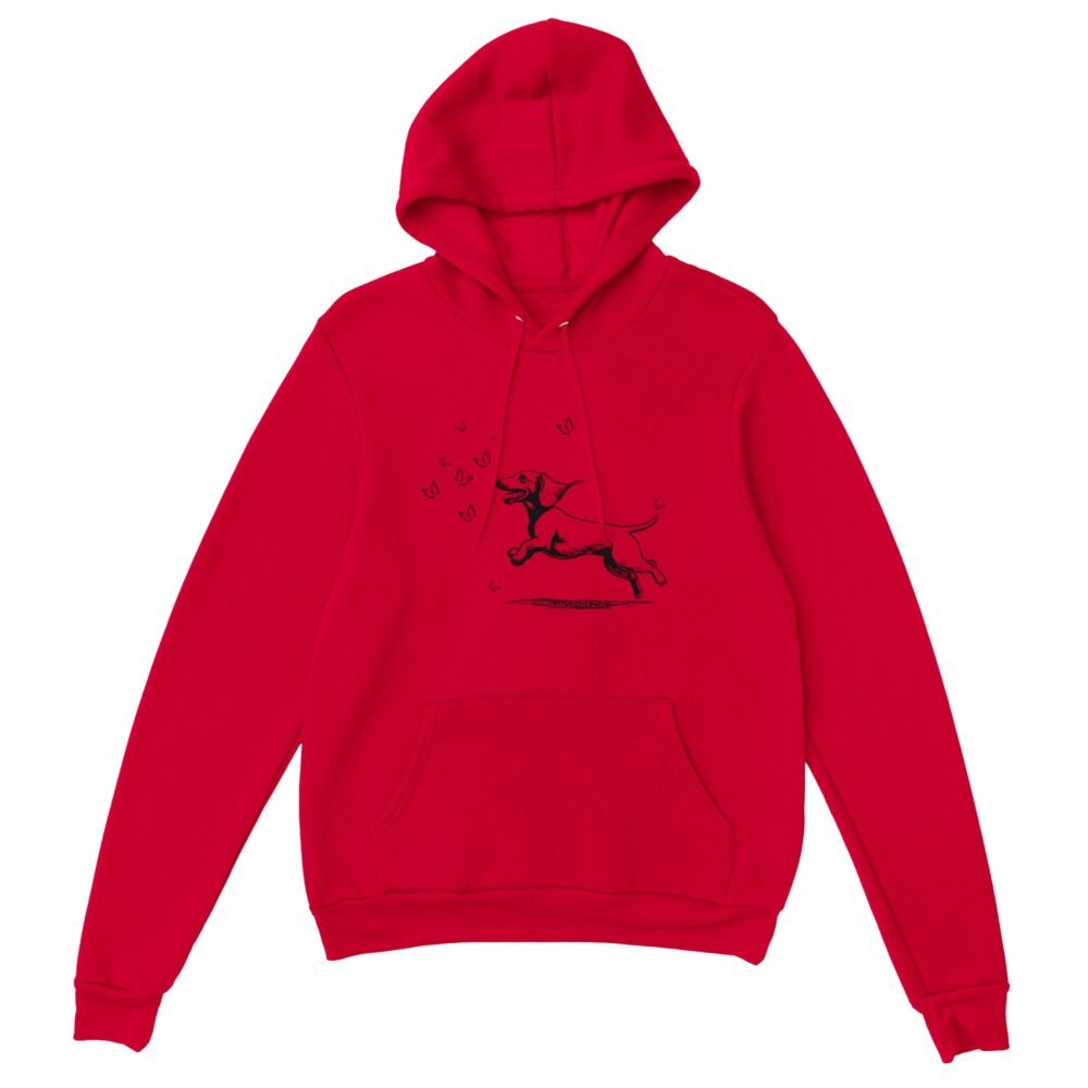 Dachshund hoodie premium INSPIREZIA