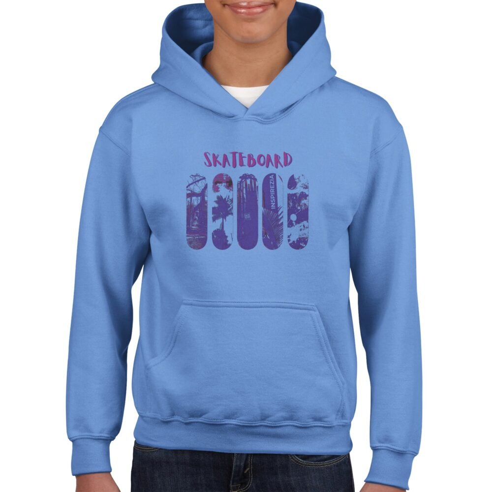 Skateboard kids hoodie INSPIREZIA