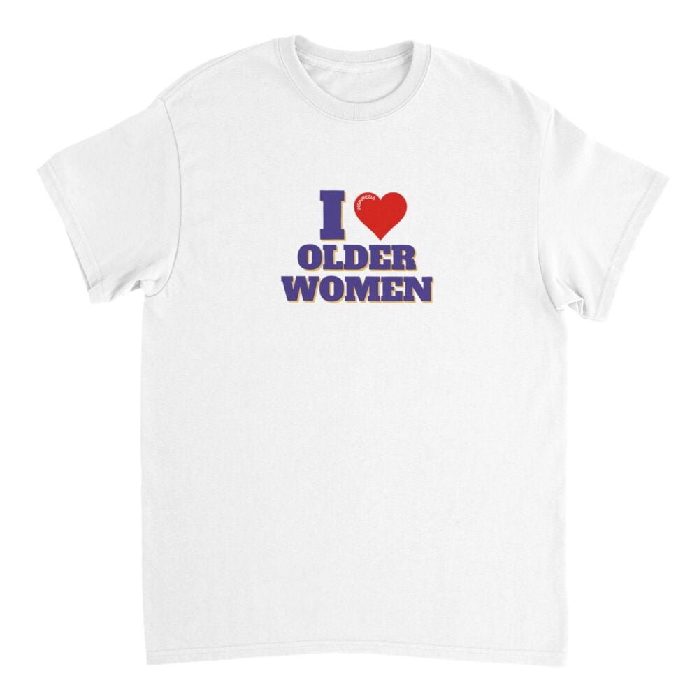 I love older women t shirt INSPIREZIA