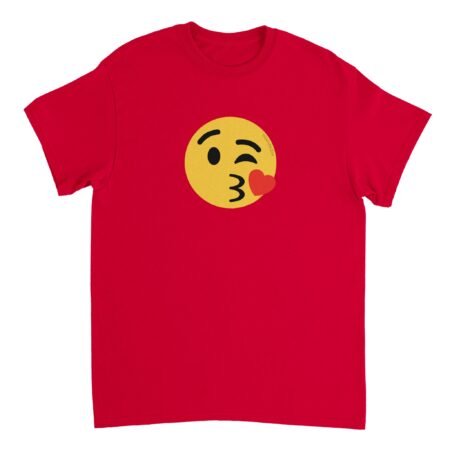 Kiss emoji t shirt INSPIREZIA