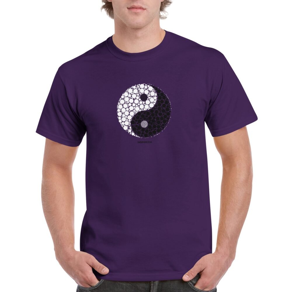 Yin yang t shirt INSPIREZIA