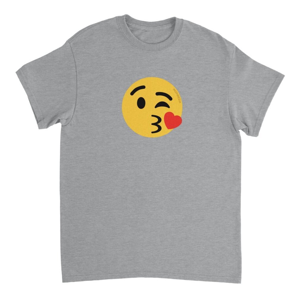 Kiss emoji t shirt INSPIREZIA