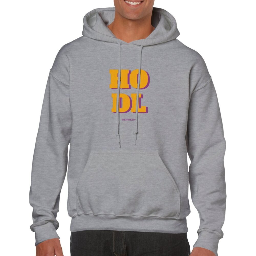 HODL hoodie premium INSPIREZIA