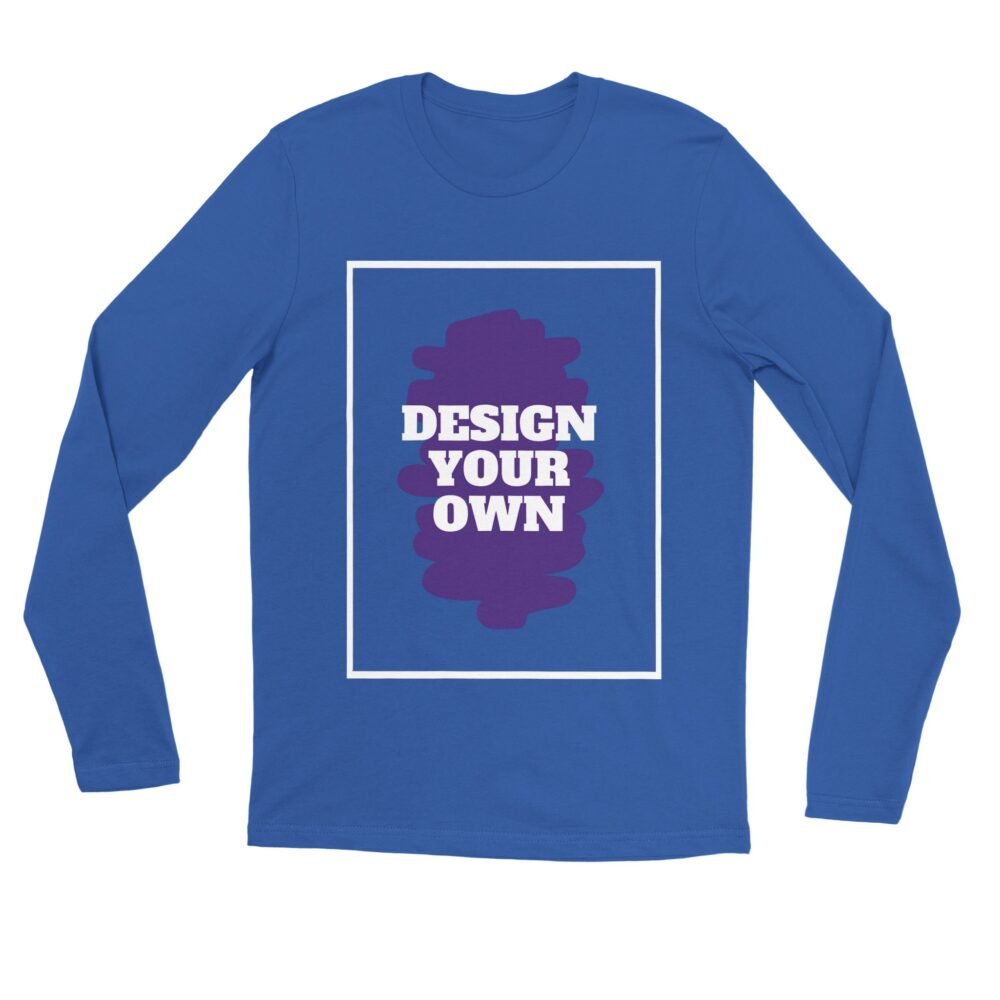 Design your own long sleeve shirt premium INSPIREZIA