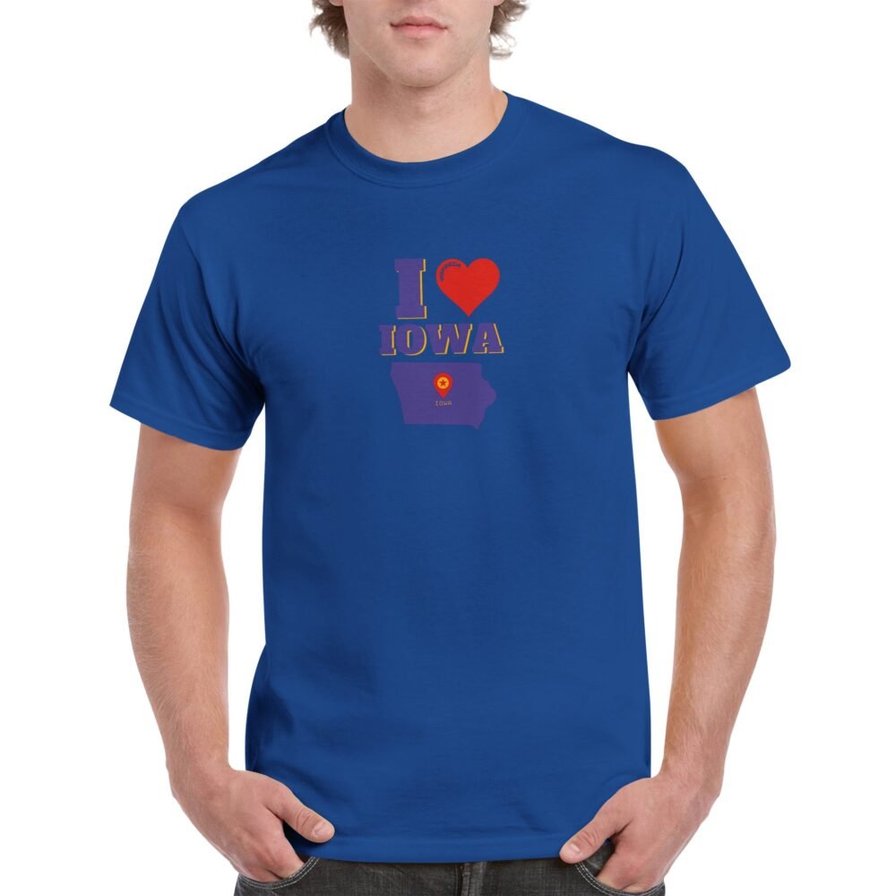 I love iowa t shirt INSPIREZIA