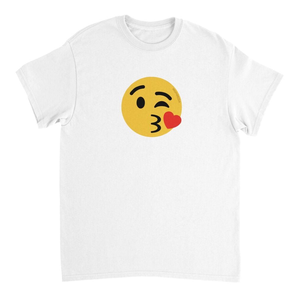 Kiss emoji t shirt INSPIREZIA