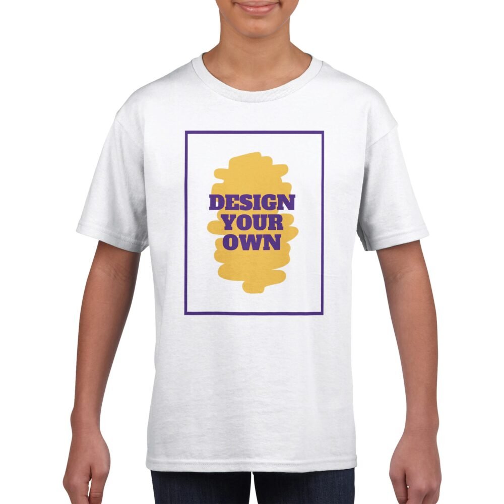 Design your own kids t shirt INSPIREZIA