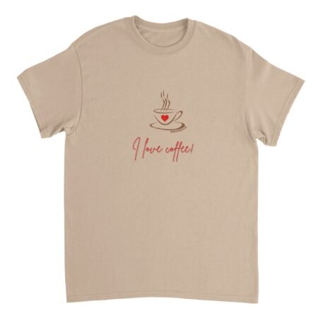 I love coffee t shirt INSPIREZIA