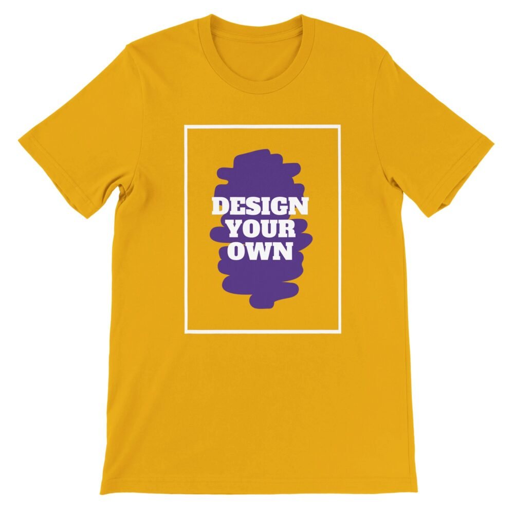 Design your own t shirt premium INSPIREZIA