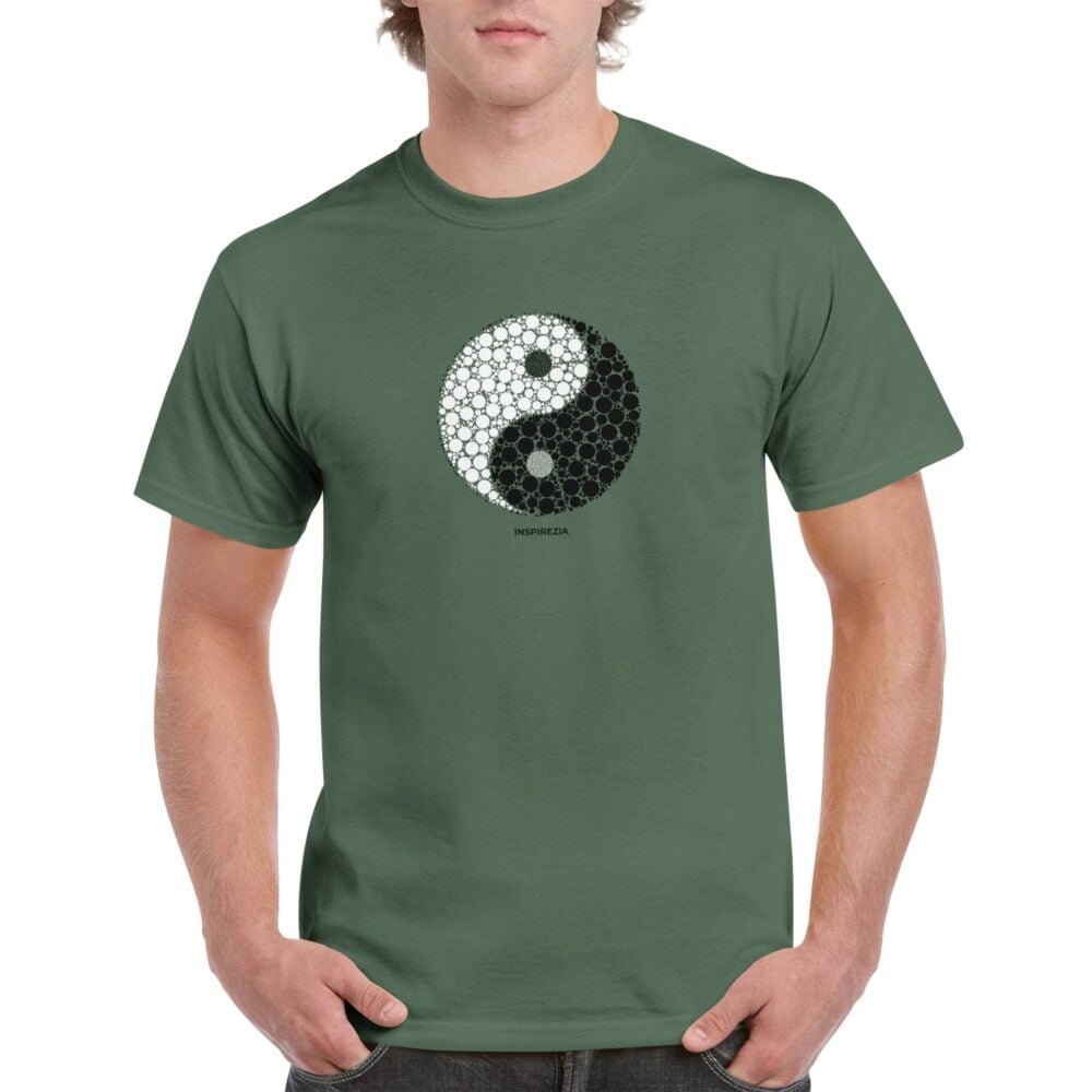 Yin yang t shirt INSPIREZIA