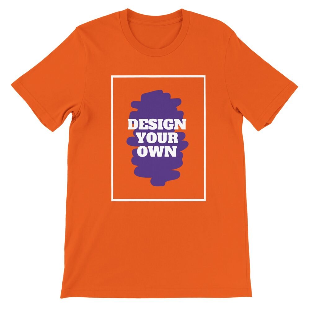 Design your own t shirt premium INSPIREZIA