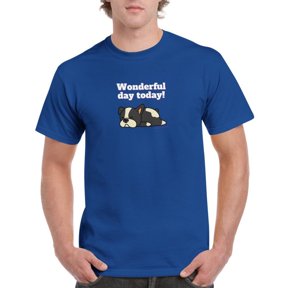 Wonderful day dog t shirt INSPIREZIA