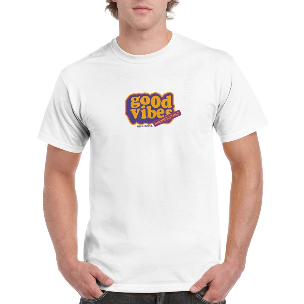 Good vibes t shirt INSPIREZIA