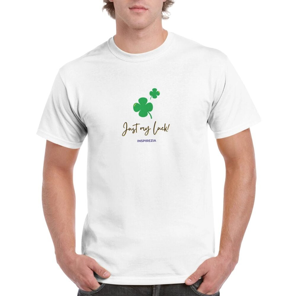 Just my luck t shirt INSPIREZIA