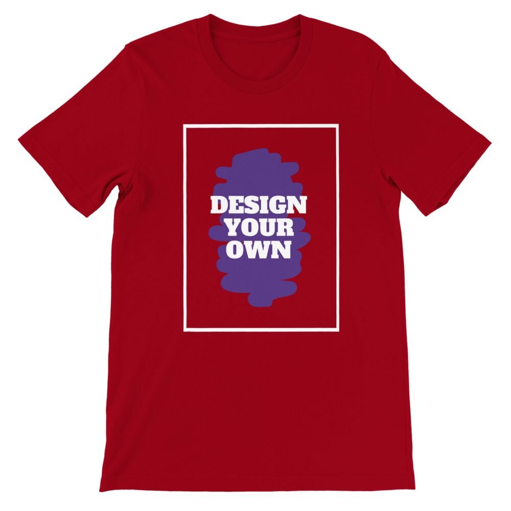 Design your own t shirt premium INSPIREZIA