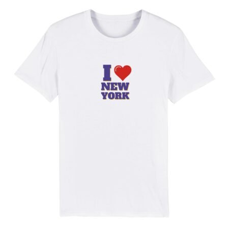 I love new york eco friendly t shirt INSPIREZIA