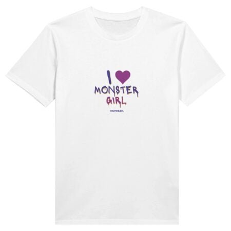 I love monster girl eco friendly t shirt INSPIREZIA