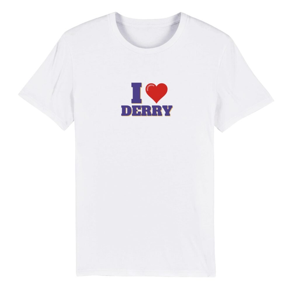 I love derry eco friendly t shirt INSPIREZIA