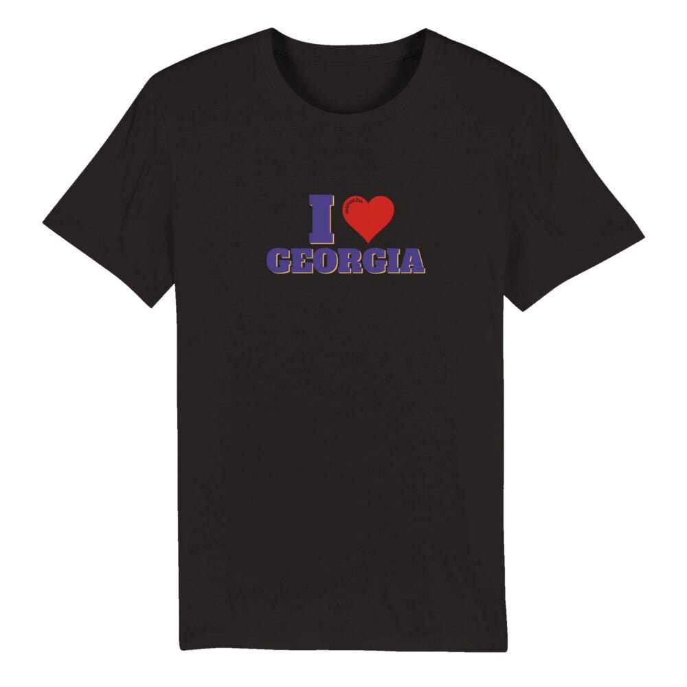 I love georgia eco friendly t shirt INSPIREZIA