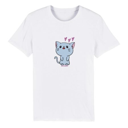 Cat eco friendly t shirt INSPIREZIA
