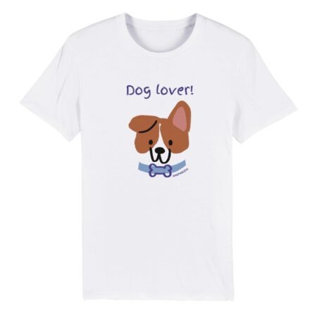 Dog lover eco friendly t shirt INSPIREZIA